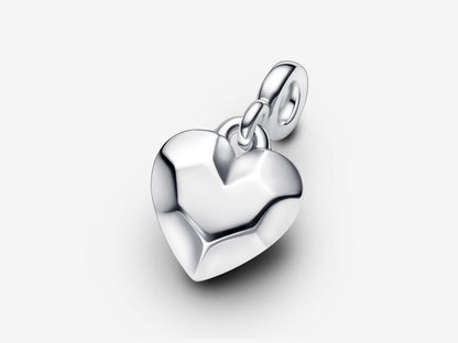 Faceted Heart Mini Dangle Charm
