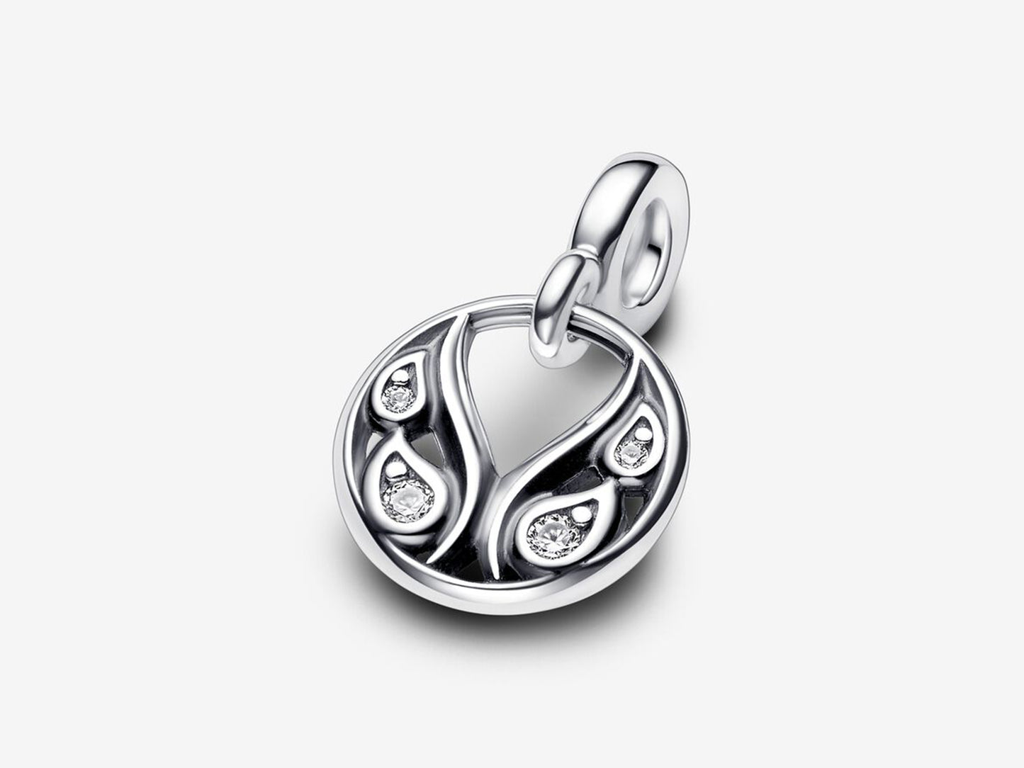 Angelic Fire Wing Dangle Charm