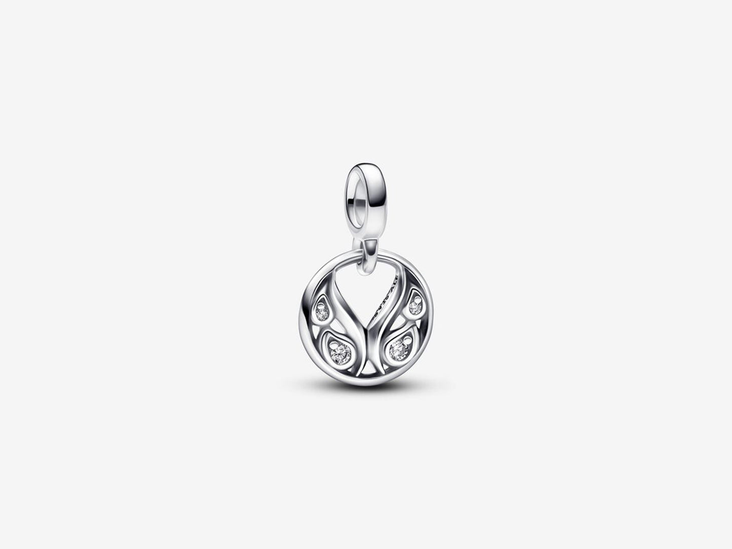 Angelic Fire Wing Dangle Charm