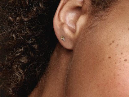 Lightning Solo Stud Earrings