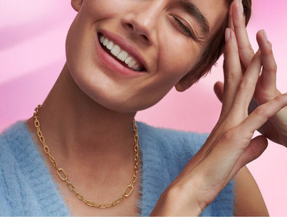 Small-Link Chain Necklace