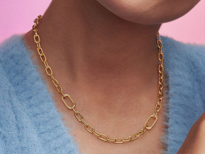 Small-Link Chain Necklace