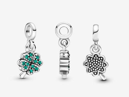 Four-leaf Clover Mini Dangle Charm