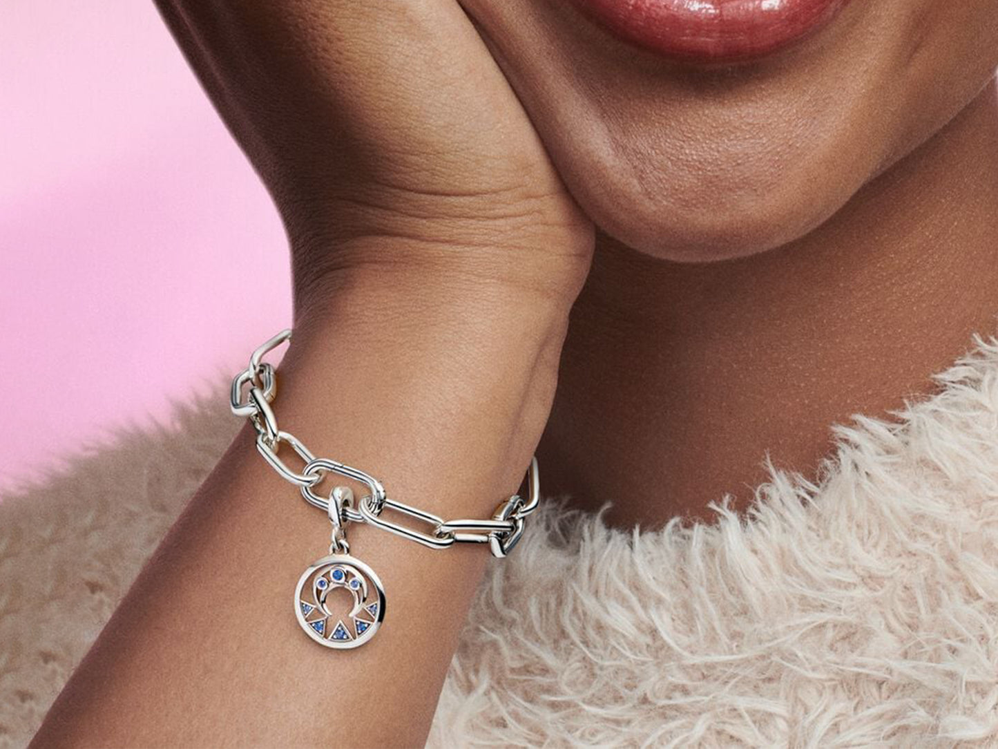 Lunar Force Medal Pendant Charm
