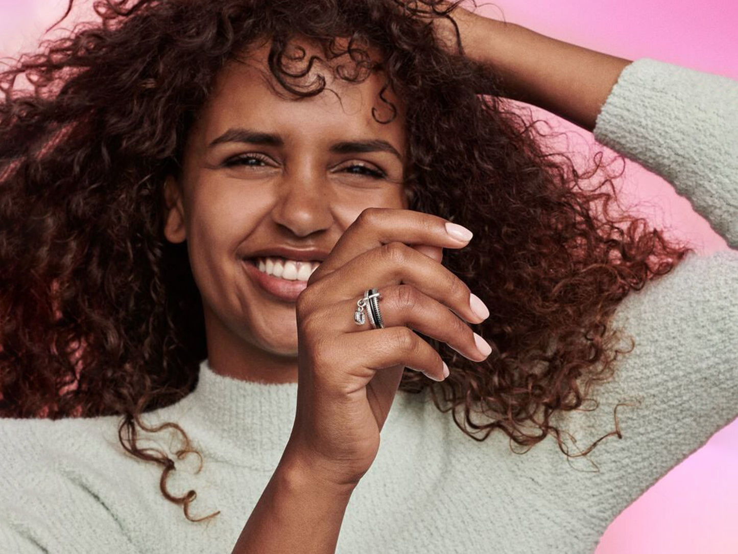 Black Pavé Ring