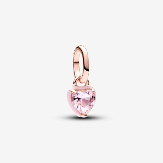 Pink Chakra Heart Mini Dangle Charm