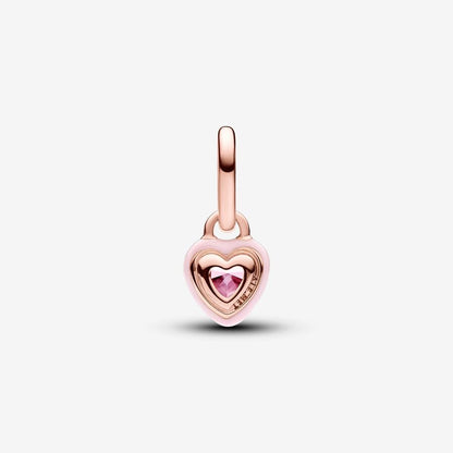 Pink Chakra Heart Mini Dangle Charm