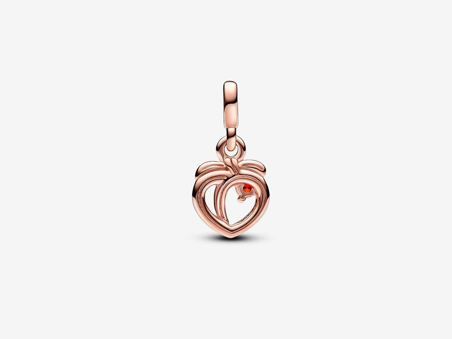 Sketch-style Peach Mini Charm