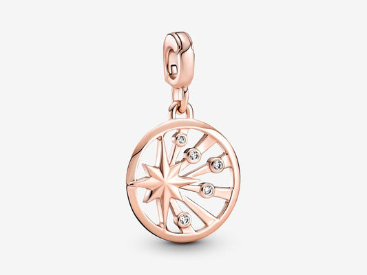Radiant Starburst Medal Charm