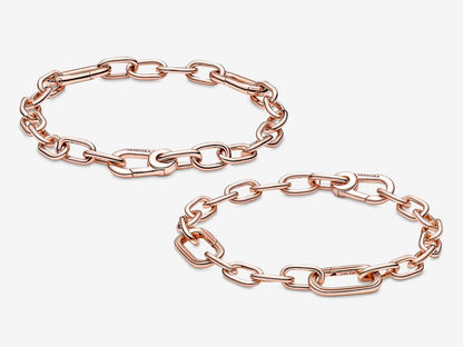 Rose Gold Small-Link Chain Bracelet