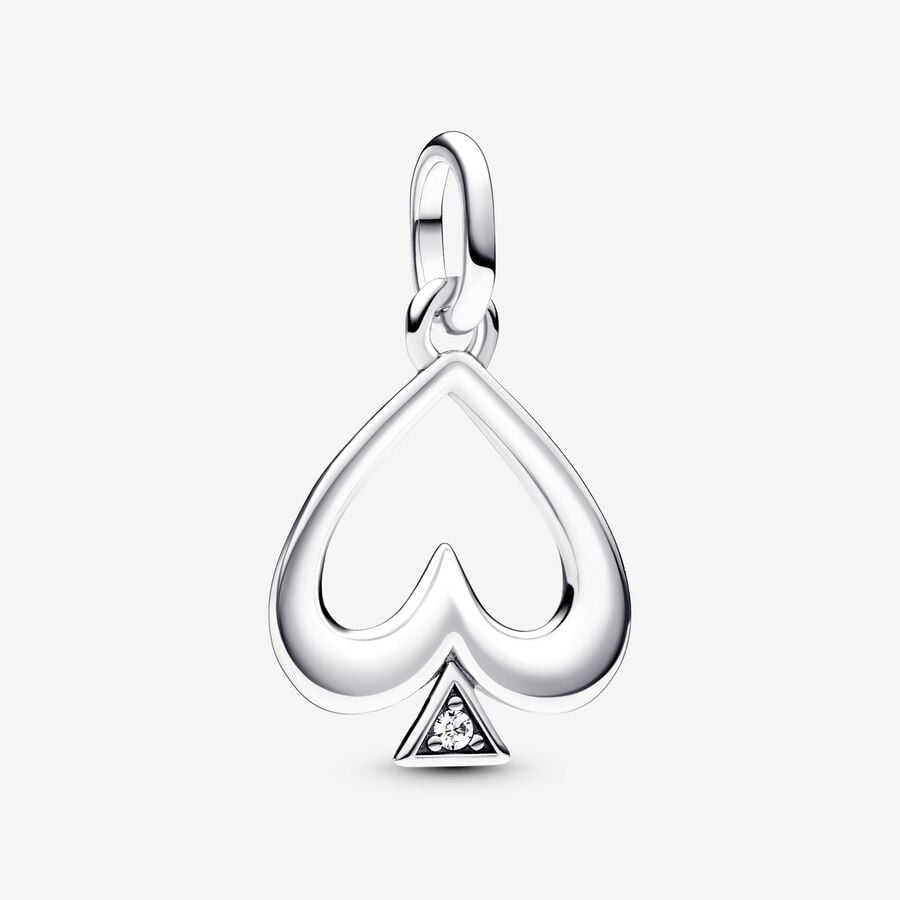 Spade Medallion Charm