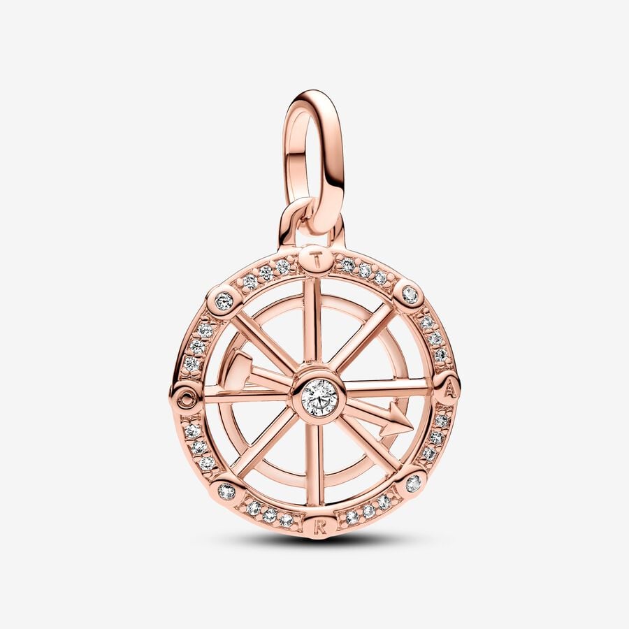Wheel of Fortune Medallion Charm