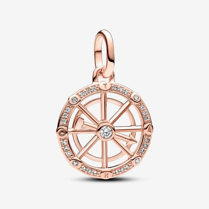 Wheel of Fortune Medallion Charm