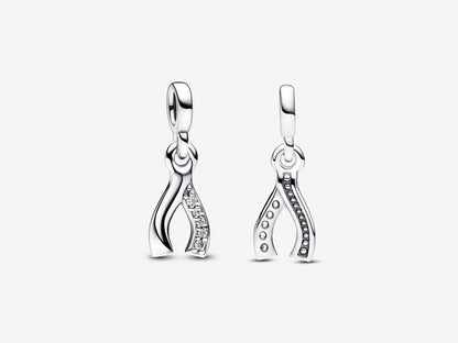 Wishbone Mini Charm