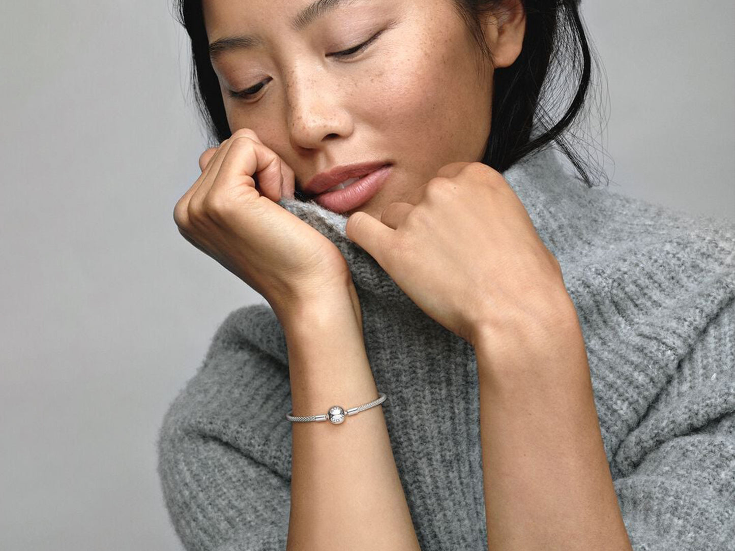 Silver Weave Accessory Bracelet