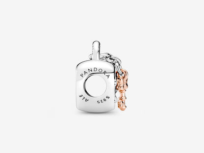 Disney Mickey Mouse & Minnie Mouse Padlock Charm