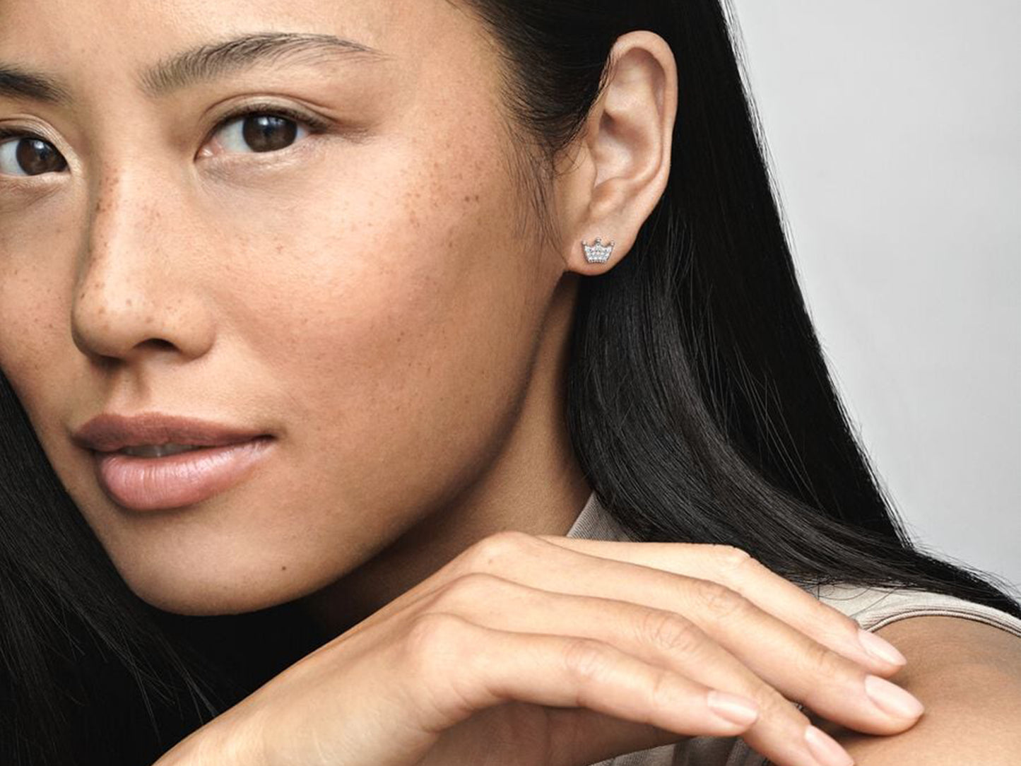 Crown Stud Earrings