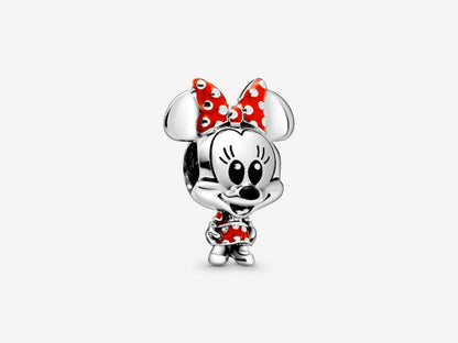 Disney Minnie Mouse Dotted Dress & Bow Charm