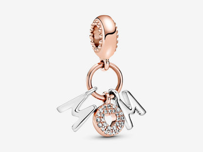Mom Letter Combo Charm