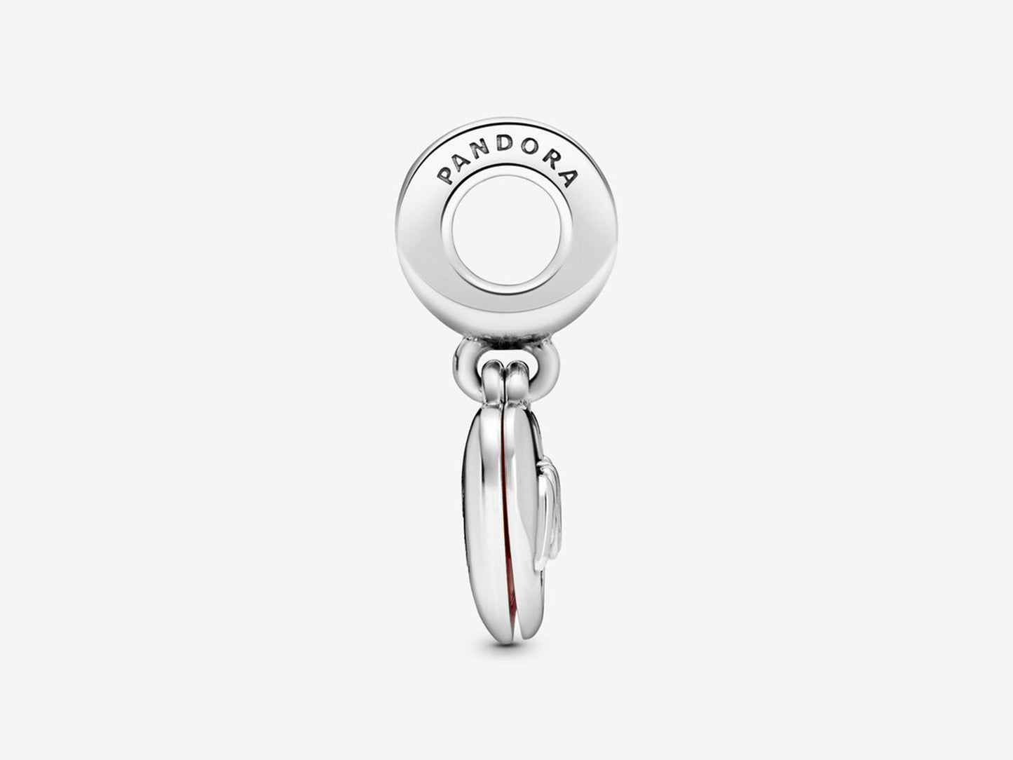 Mom Script Heart Dangle Charm