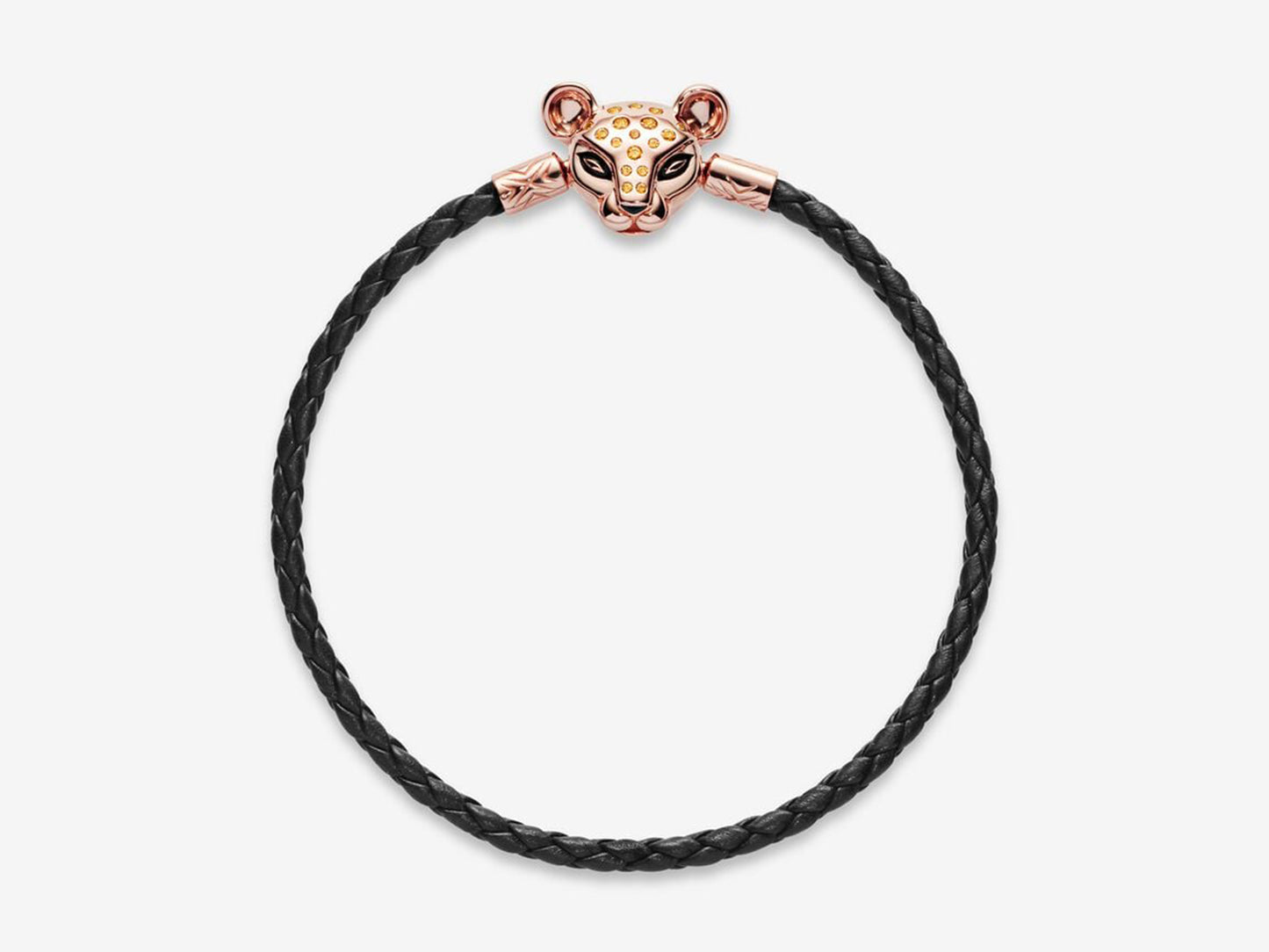 Black Leather Bracelet