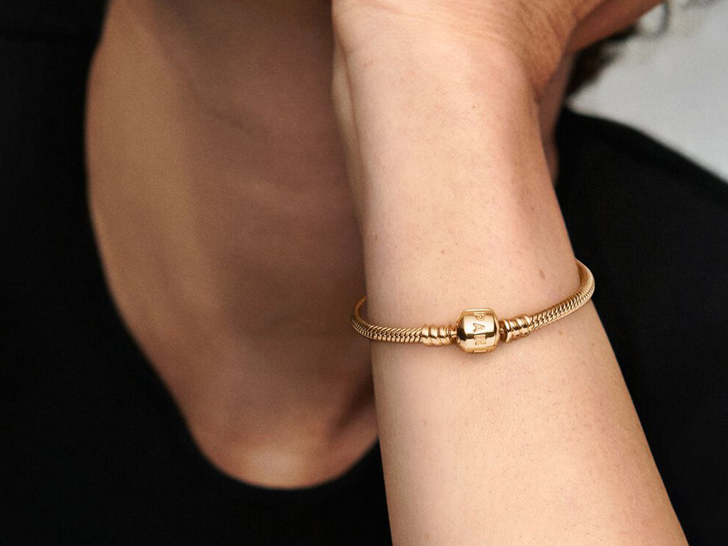 14K Gold Snake Chain Bracelet