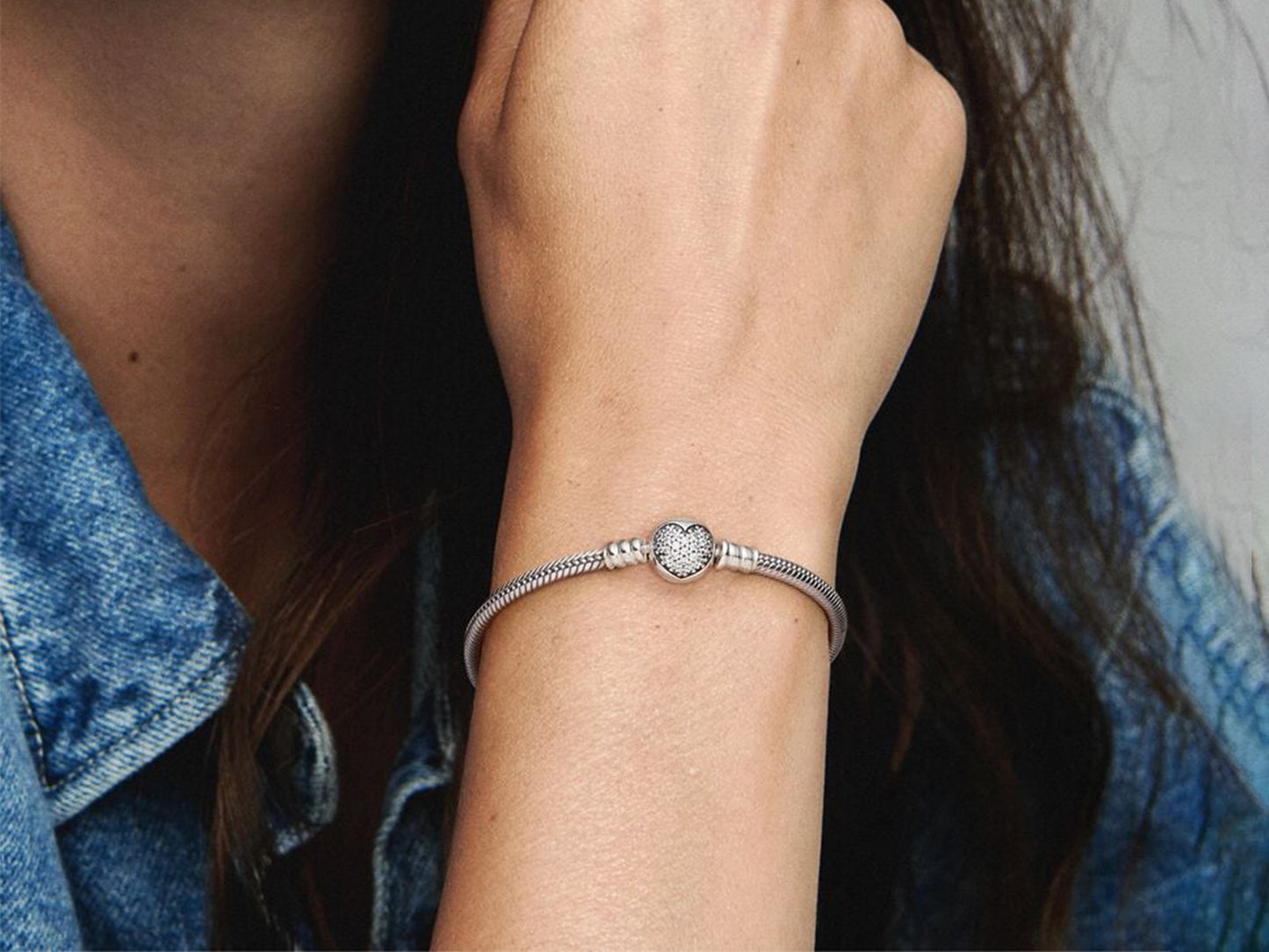 Heart Clasp Bracelet