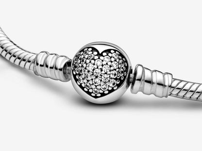 Heart Clasp Bracelet