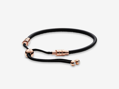 Adjustable Leather Cord Bangle