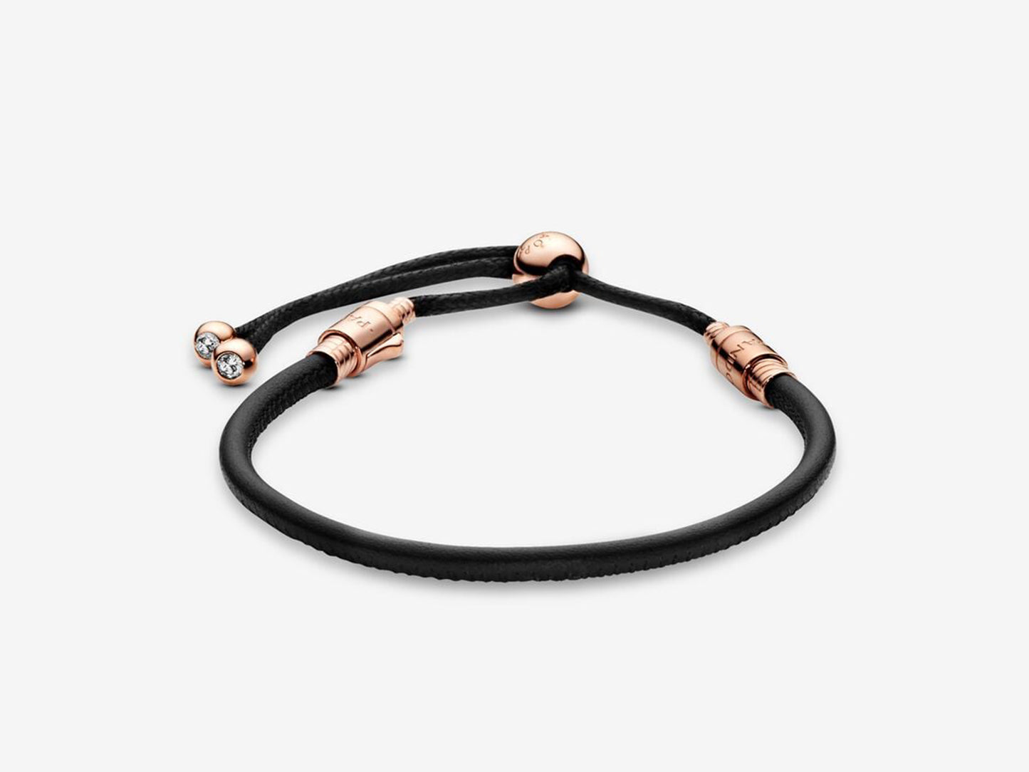 Adjustable Leather Cord Bangle