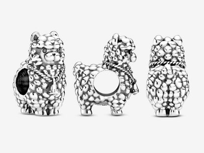Fluffy Llama Charm