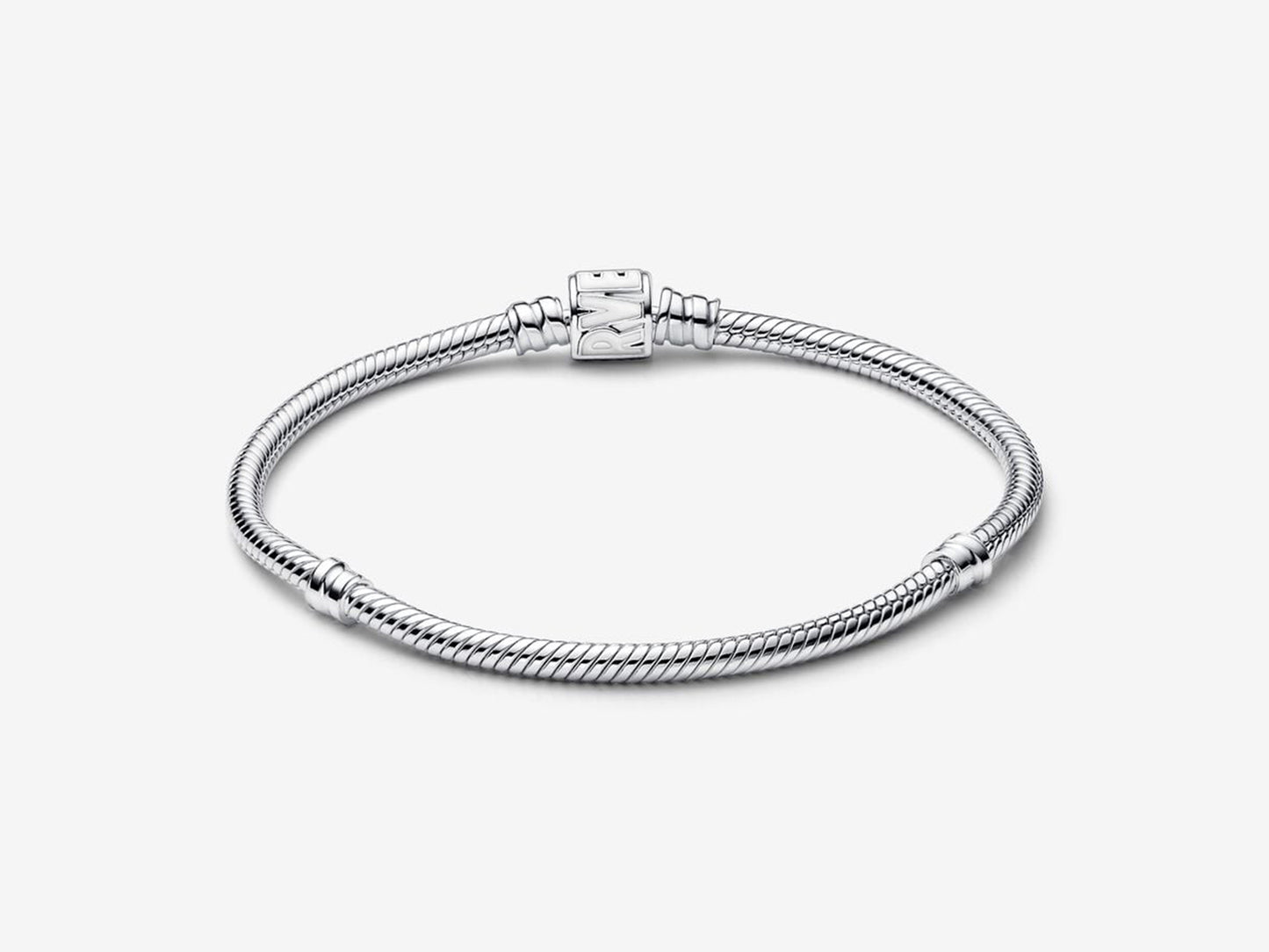 Marvel Logo Clasp Snake Chain Bracelet