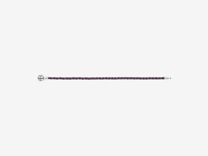 Purple Double Leather Bracelet