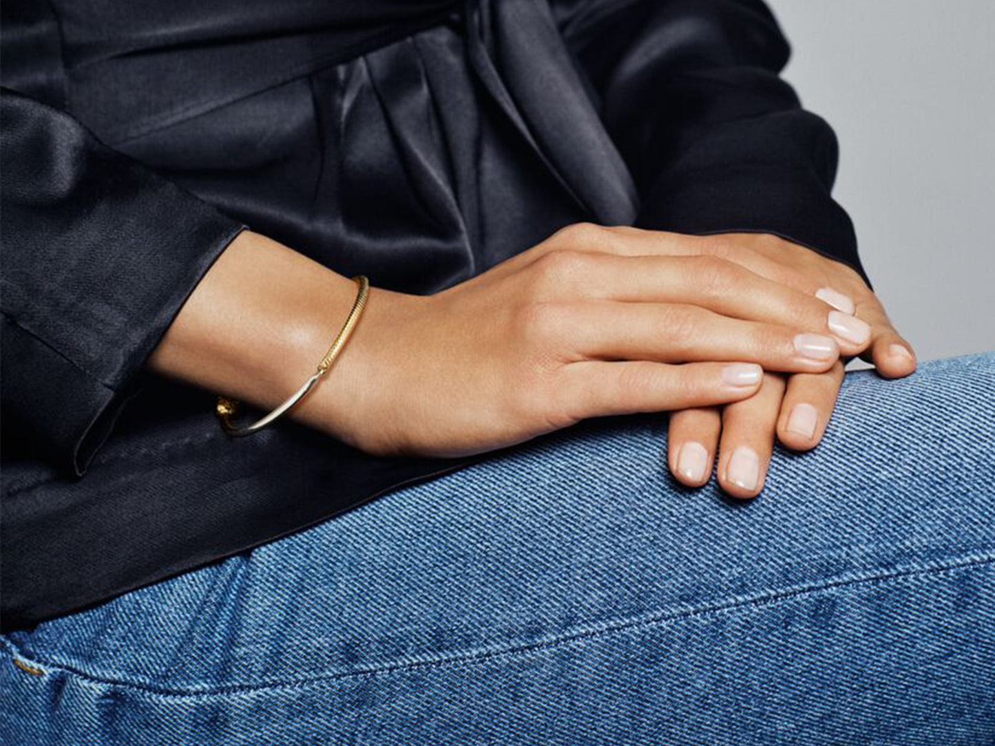 Modern Triple Chain Bracelet
