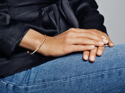 Triple Chain Statement Bracelet