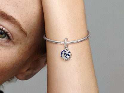 Moon & Blue Sky Dangle Charm