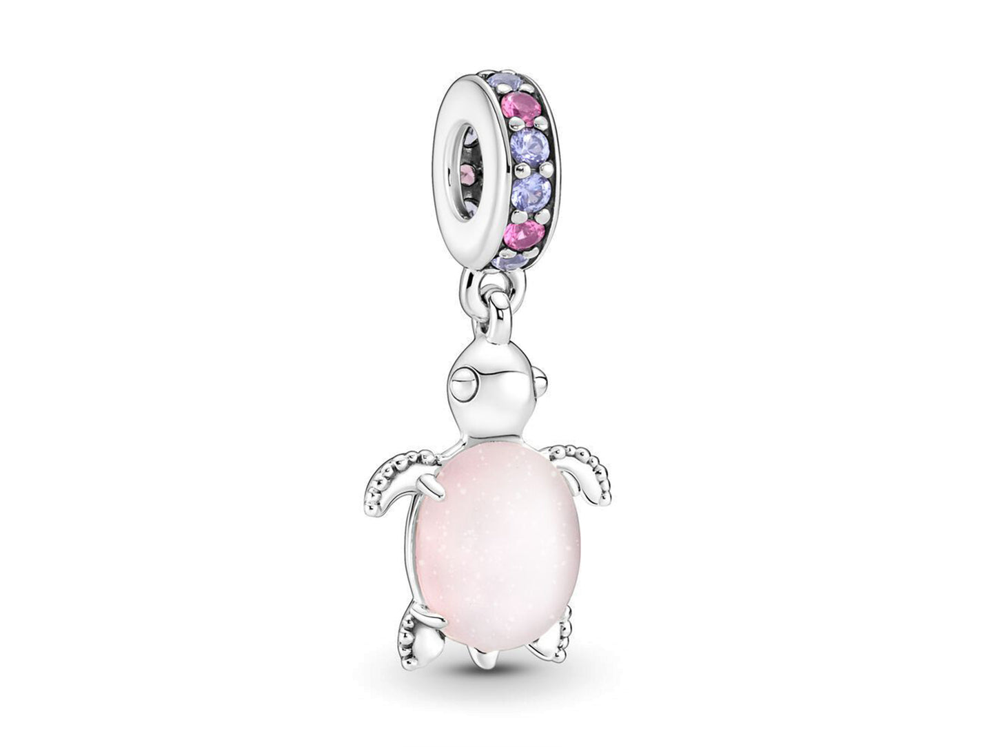 Murano Glass Sea Turtle Dangle Charm
