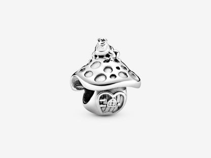 Mushroom & Frog Charm
