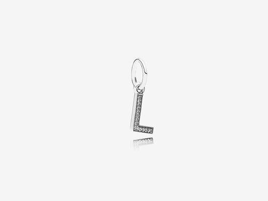 Radiant  Letter L Charm