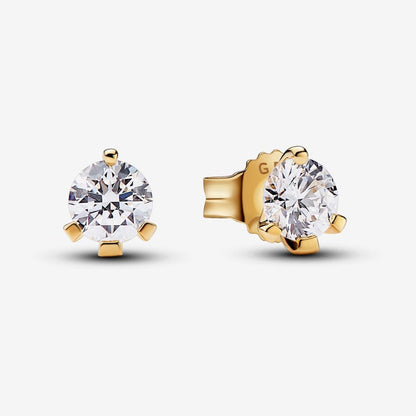 Lab-grown Diamond Stud Earrings 0.50 carat tw 14k Gold