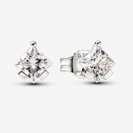 Lab-grown Diamond Stud Earrings 1.00 carat tw 14k White Gold