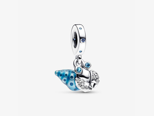 Glow-in-the-dark Hermit Crab Dangle Charm