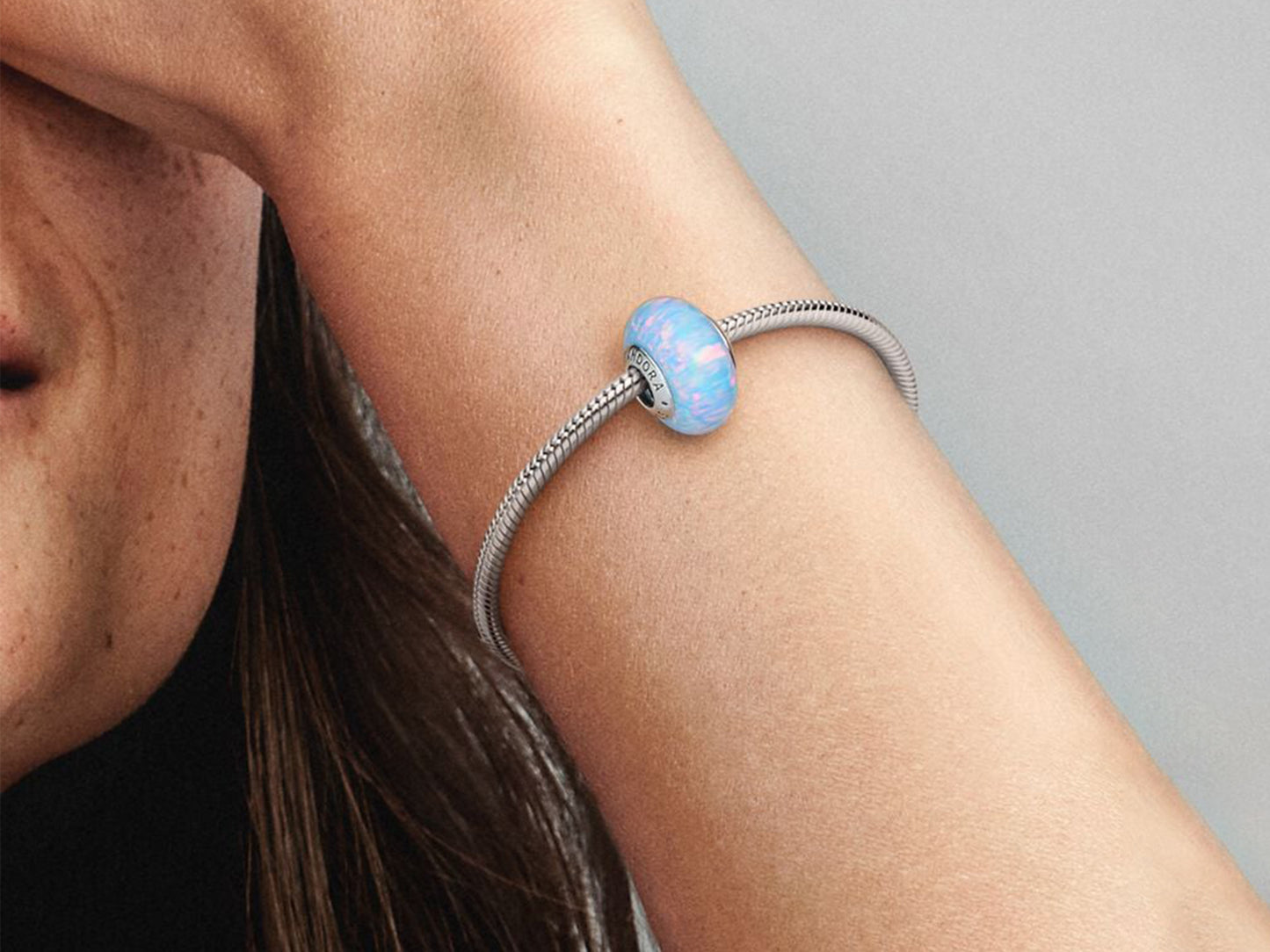 Opalescent Ocean Blue Charm