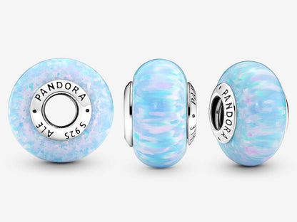 Opalescent Ocean Blue Charm