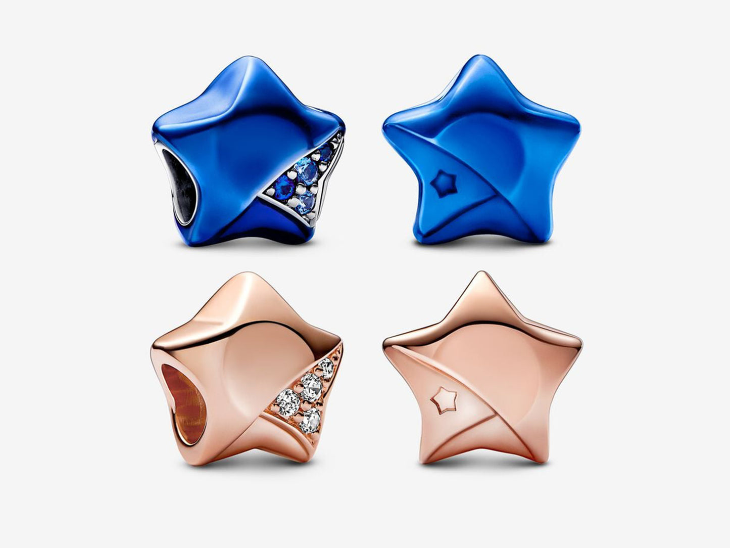 Origami Star Elegance Charm