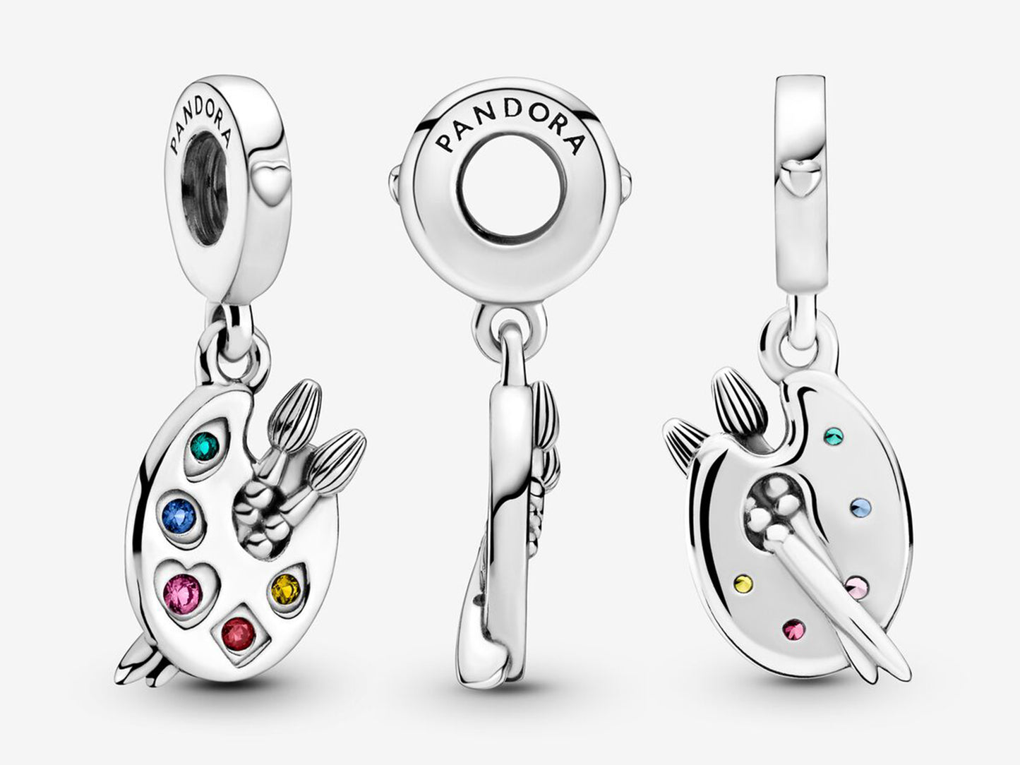 Artist's Palette Dangle Charm