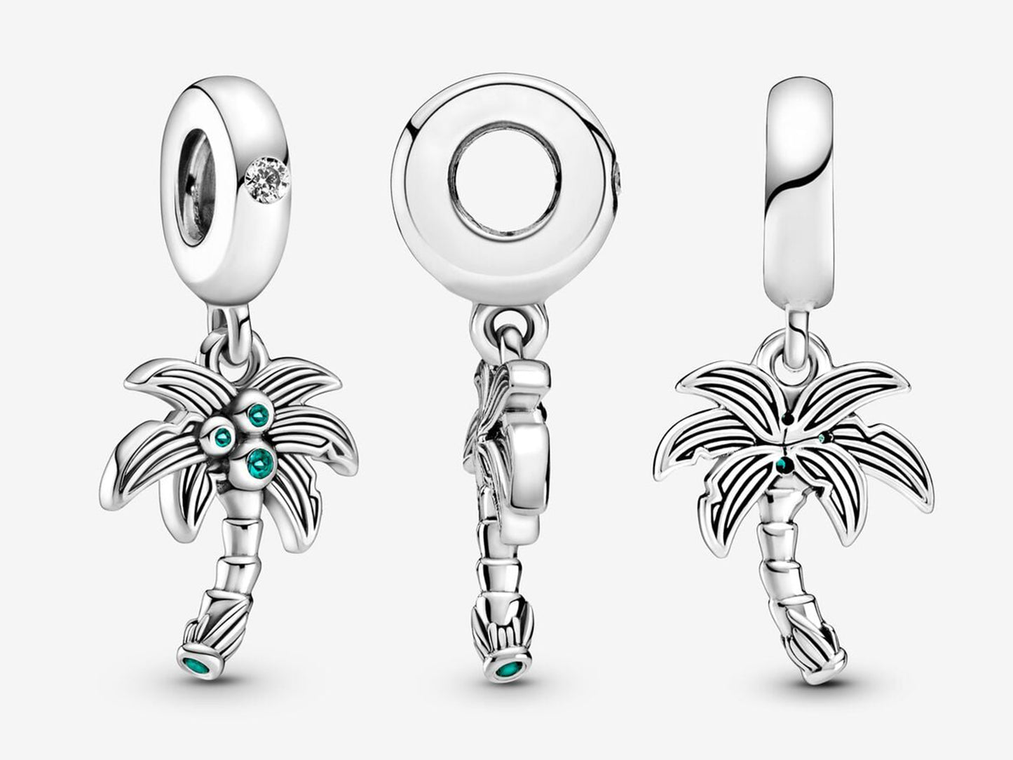 Palm Tree and Coconuts Charm