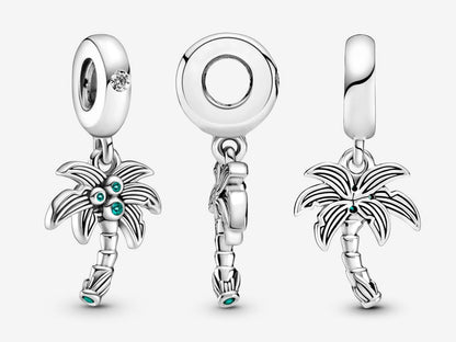 Palm Tree and Coconuts Charm