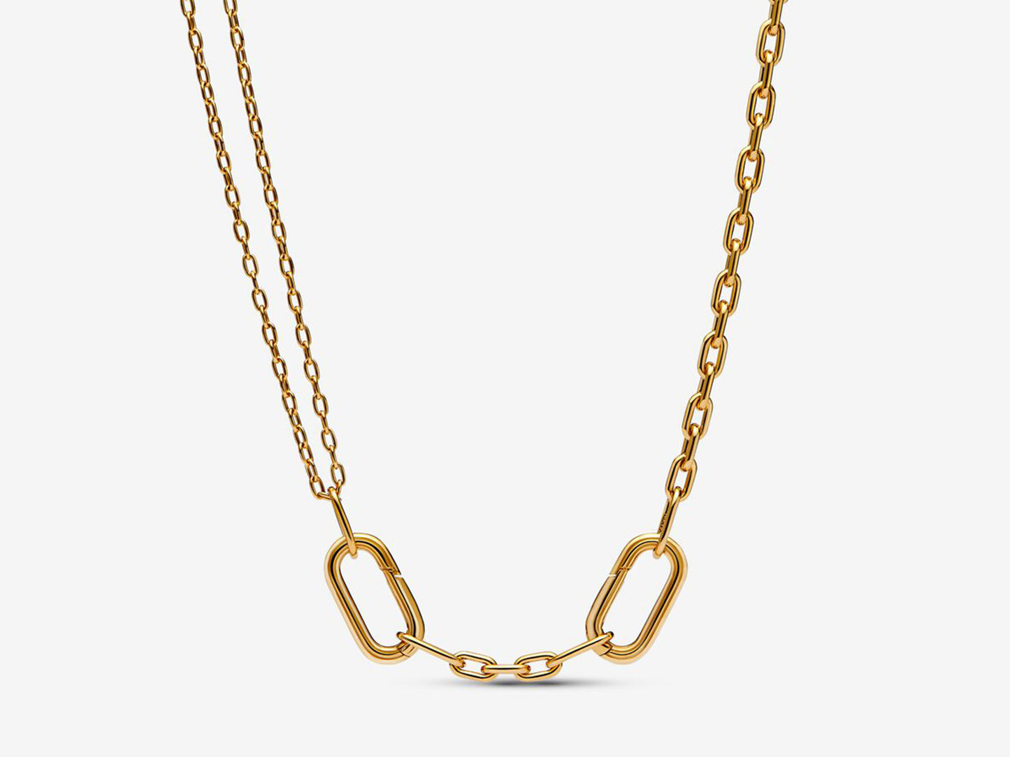 Double Link Chain Necklace