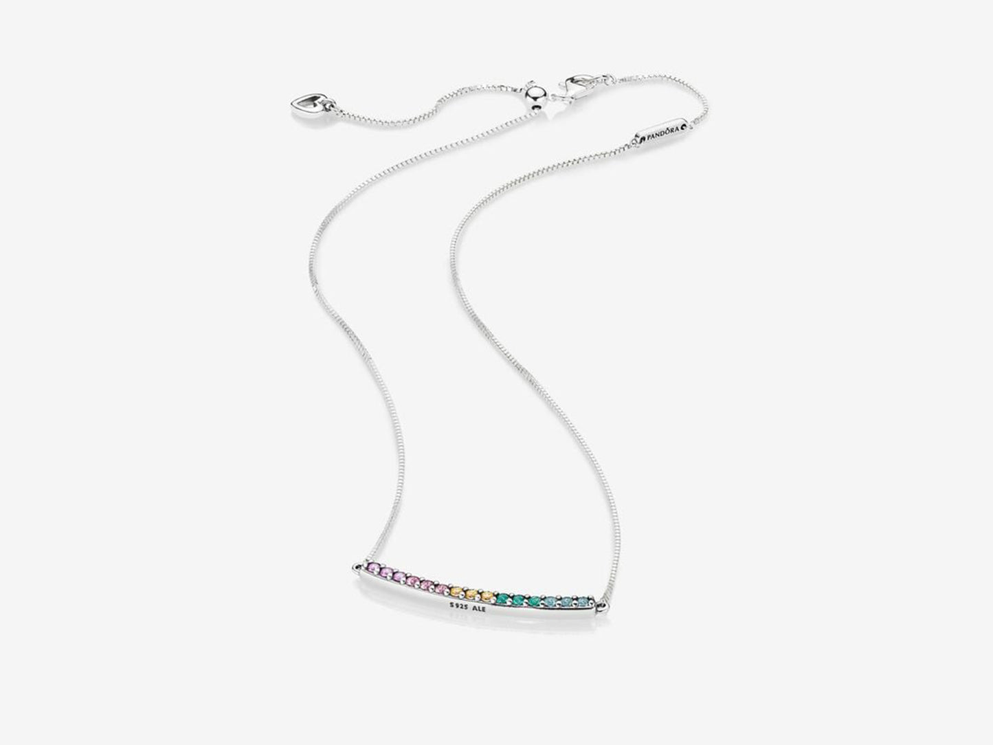 Rainbow Arc Necklace